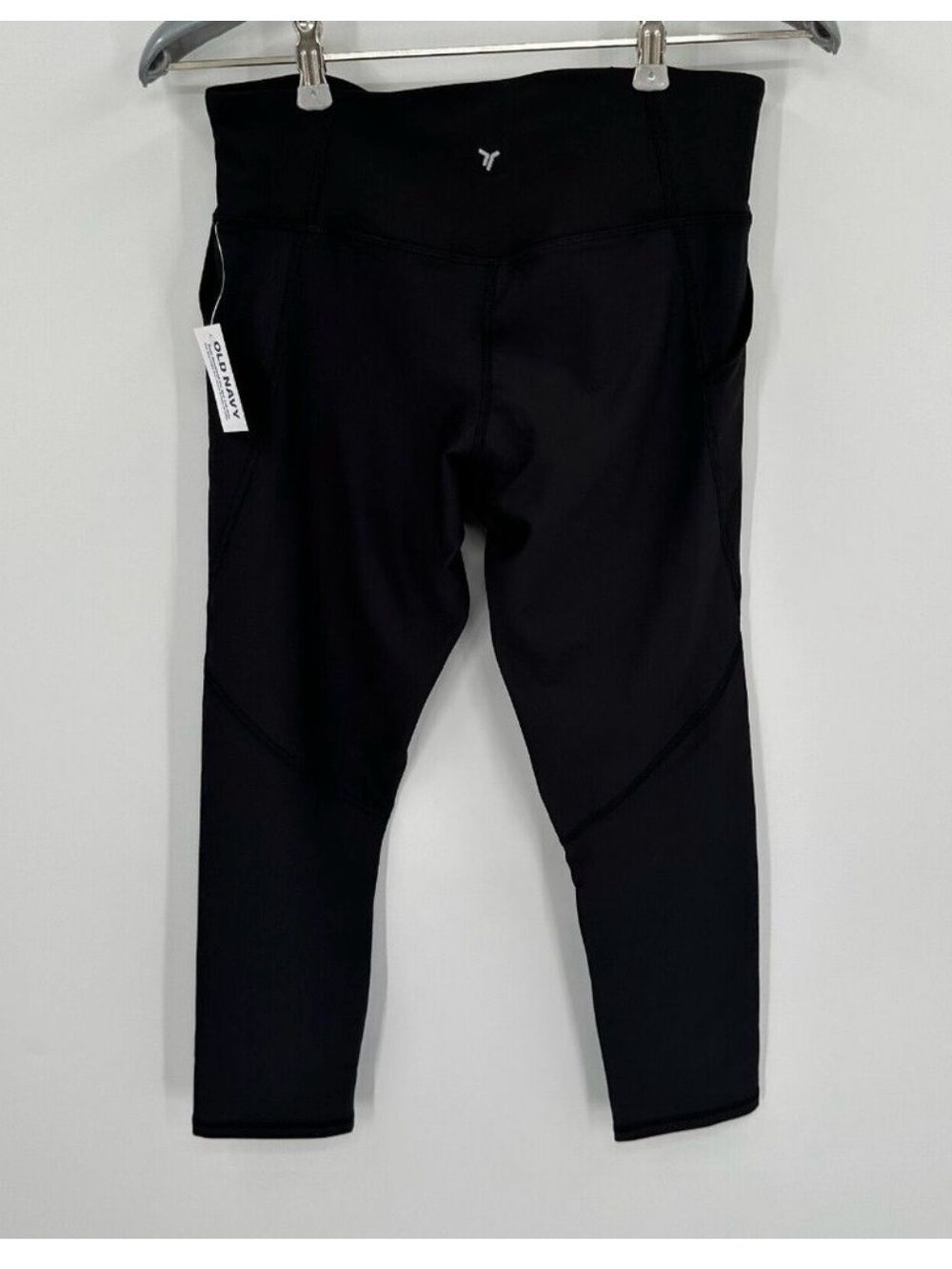 Old Navy Black High-Rise PowerSoft Crop Leggings sz XL (14-16) GIRLS size